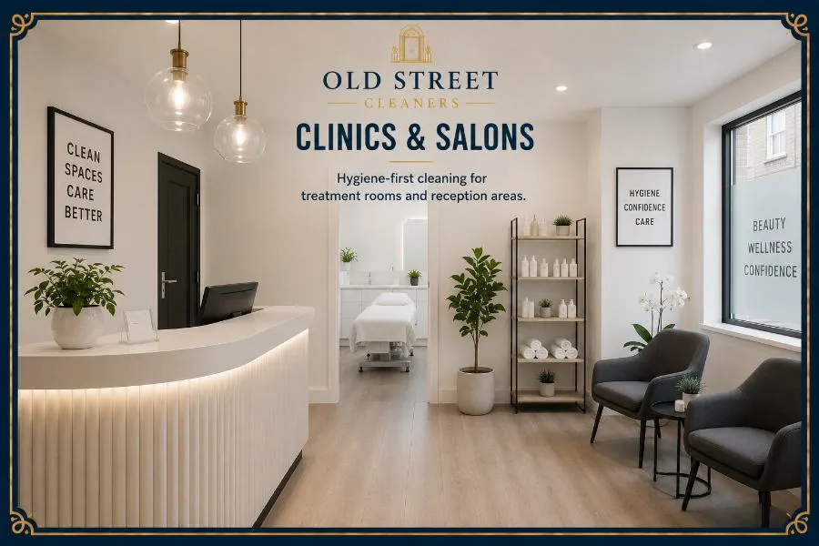 A hygienic clinic treatment room