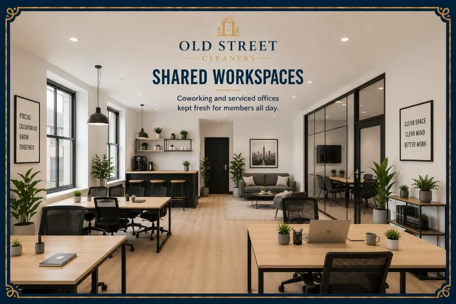 A fresh coworking shared workspace