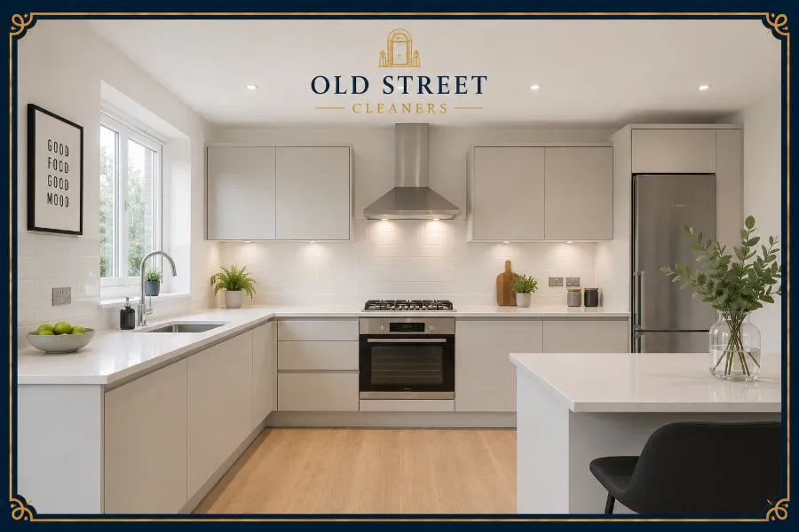 A spotless modern kitchen